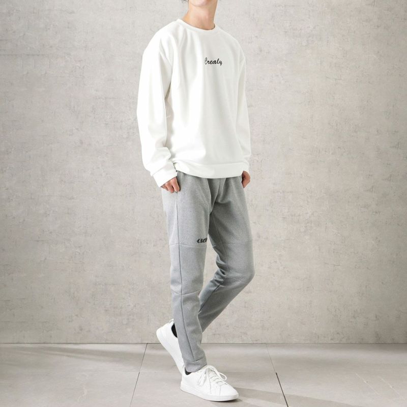 [期間限定価格]【オンラインストア限定】CREALY ポンチ素材 イージーパンツ メンズ商品画像-8
