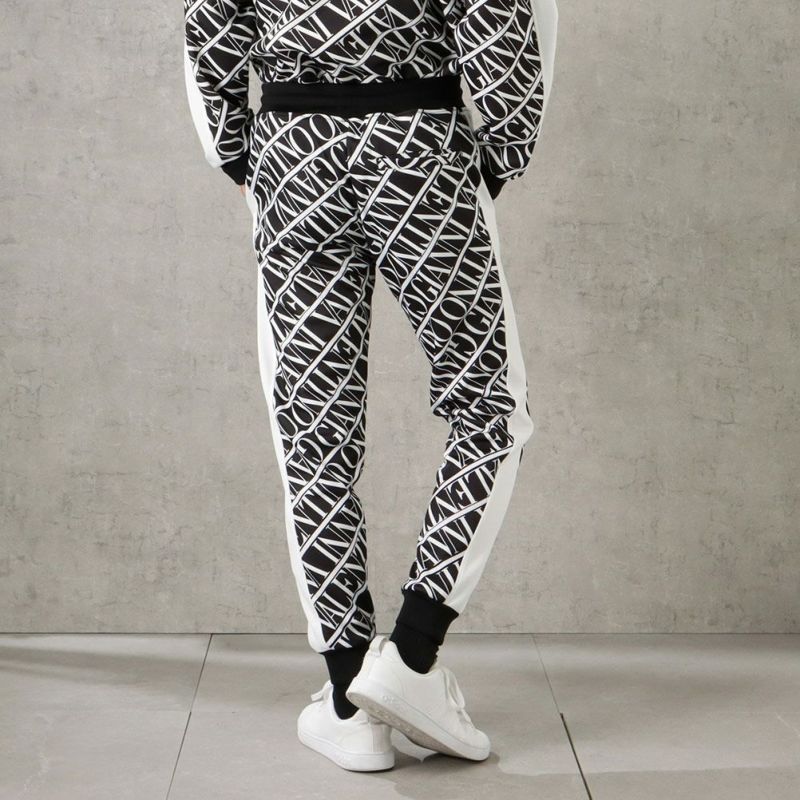 【オンラインストア限定】GIANNI VALENTINO ポンチ素材 総柄ジョガーパンツ メンズ商品画像-5