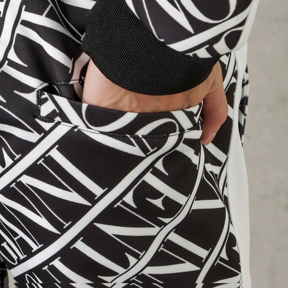 [期間限定価格]【オンラインストア限定】GIANNI VALENTINO ポンチ素材 総柄ジョガーパンツ メンズ商品サムネイル-10