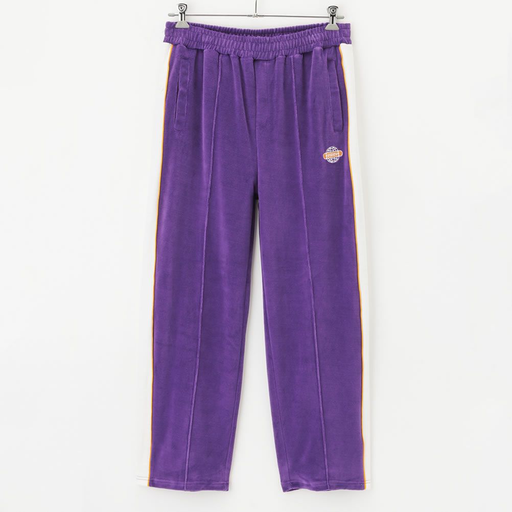 VISION STREET WEAR ベロアトラックパンツ メンズ