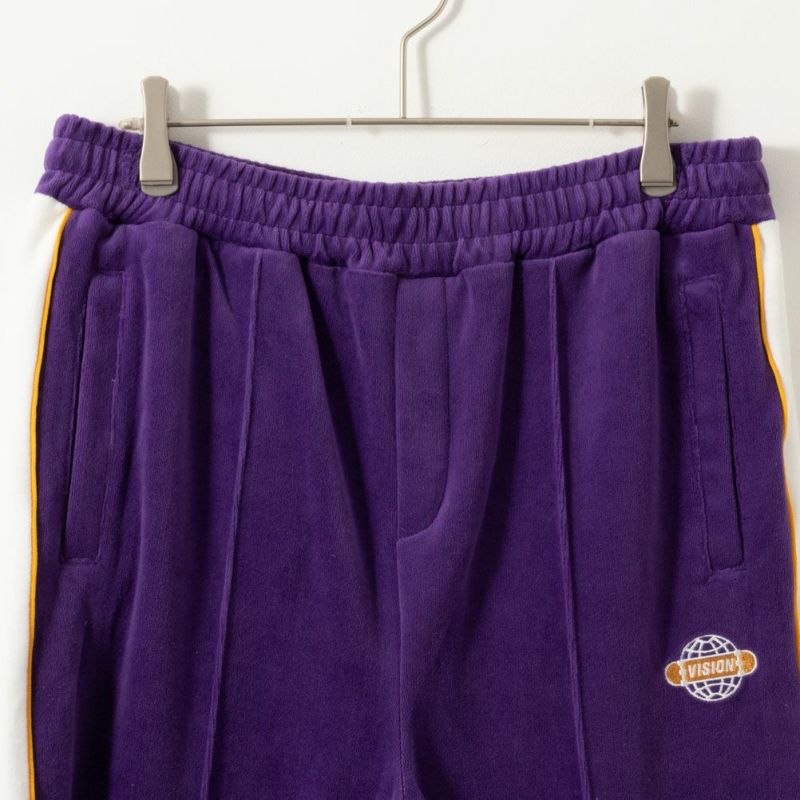 [期間限定価格]【オンラインストア限定】VISION STREET WEAR ベロアトラックパンツ メンズ商品画像-6