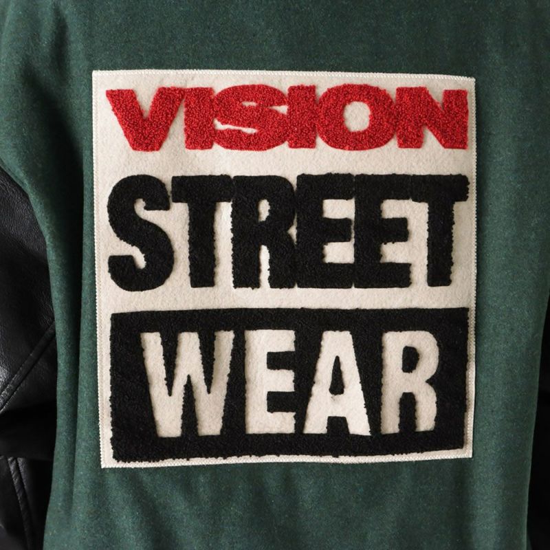 【オンラインストア限定】VISION STREET WEAR  マグロゴメルトンPUスタジャン メンズ商品画像-16