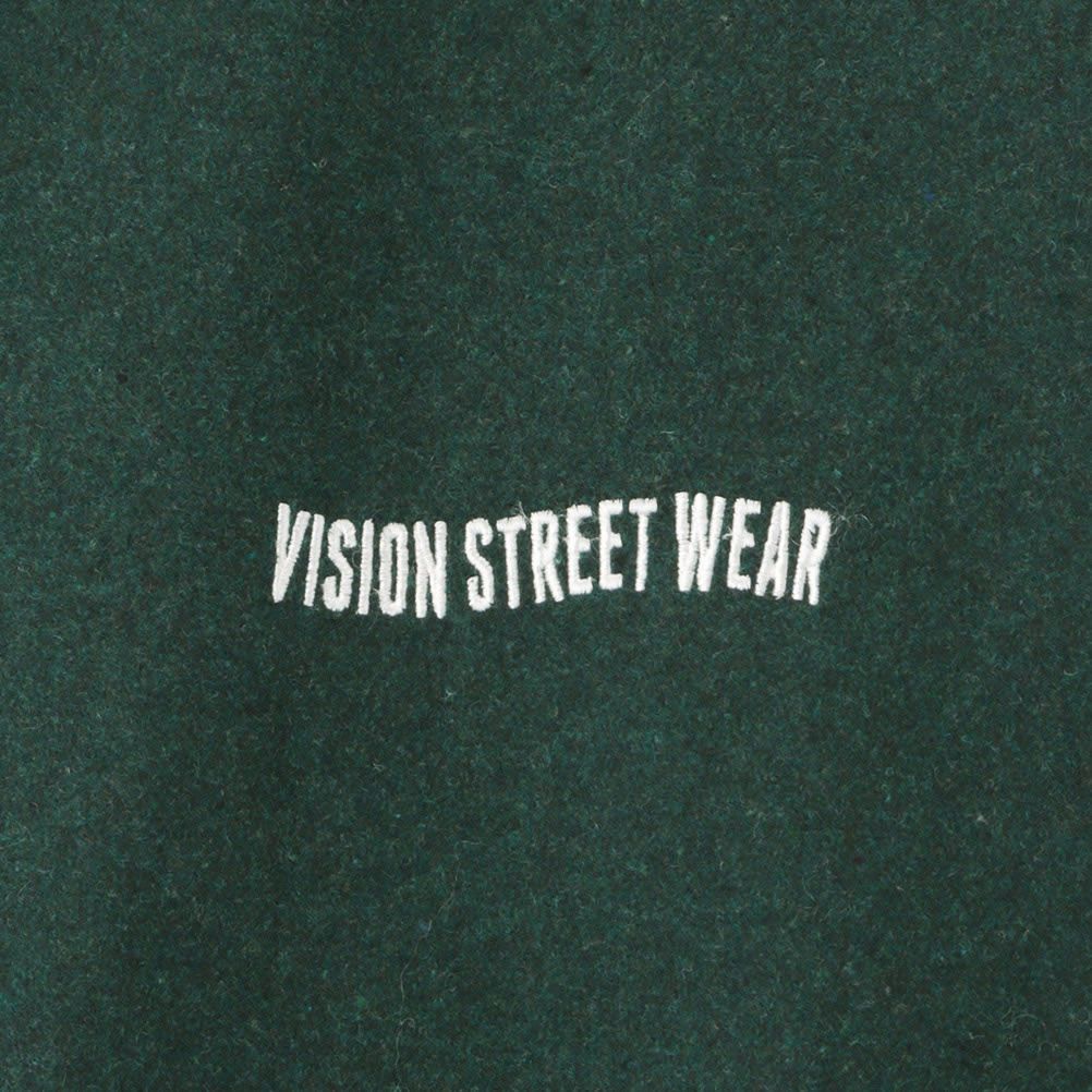 VISION STREET WEAR マグロゴメルトンPUスタジャン メンズ