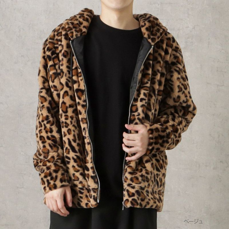 【オンラインストア限定】CREALY フォックスライクファーパーカー メンズ商品画像-4