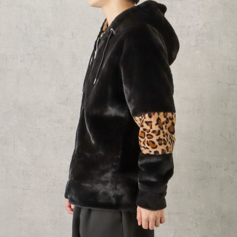 【オンラインストア限定】CREALY フォックスライクファーパーカー メンズ商品画像-6