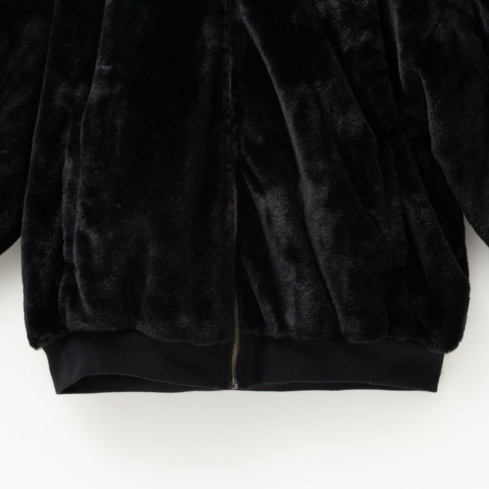 BRONZE AGE フェイクファージップアップパーカー メンズ