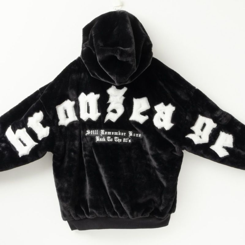 【オンラインストア限定】BRONZE AGE フェイクファージップアップパーカー メンズ商品画像-8