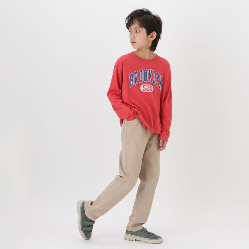 NAVY ストレッチカラーストレートパンツ キッズ