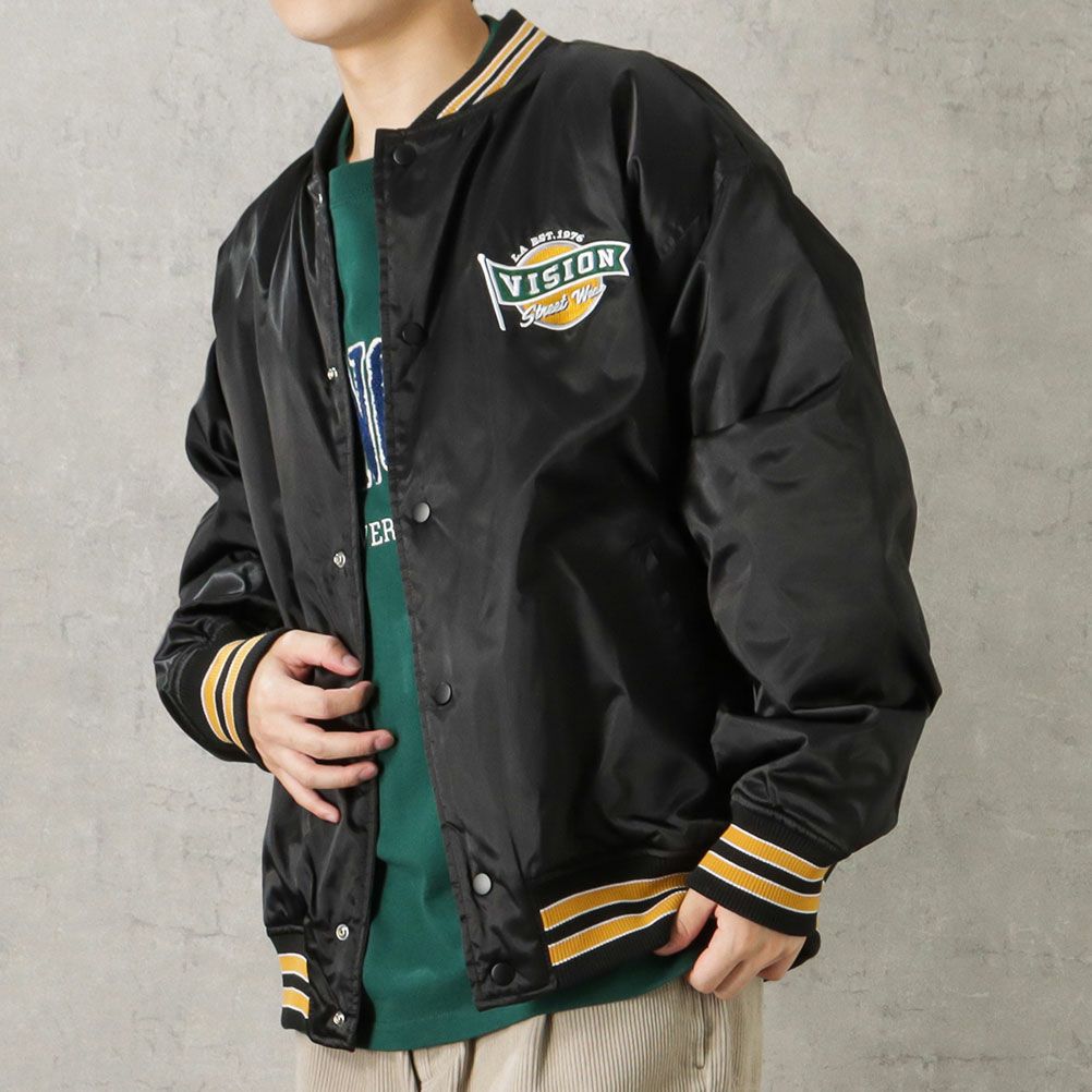 [期間限定価格]VISION STREET WEAR 中綿サテンブルゾン メンズ商品サムネイル-5