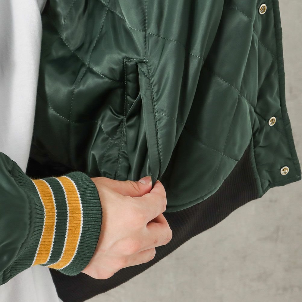 [期間限定価格]VISION STREET WEAR 中綿サテンブルゾン メンズ商品サムネイル-15