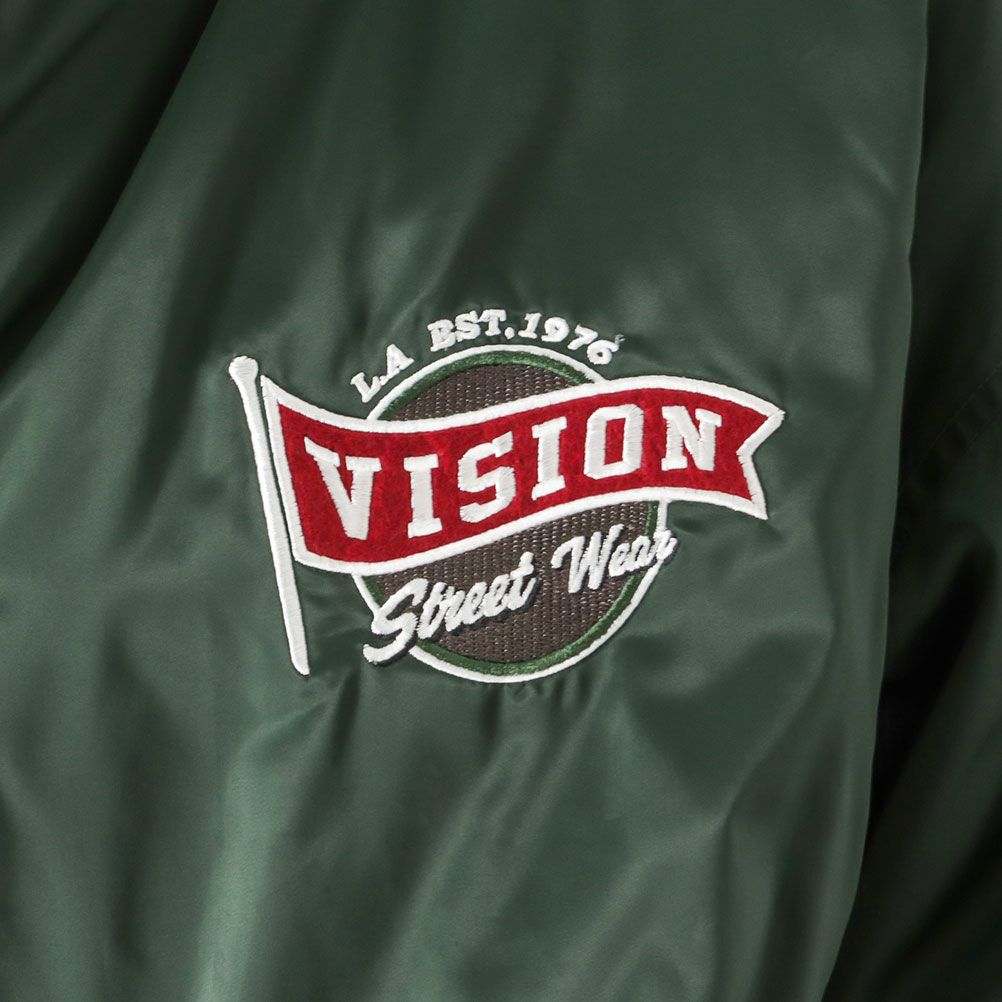 VISION STREET WEAR 中綿サテンブルゾン メンズ商品画像-16