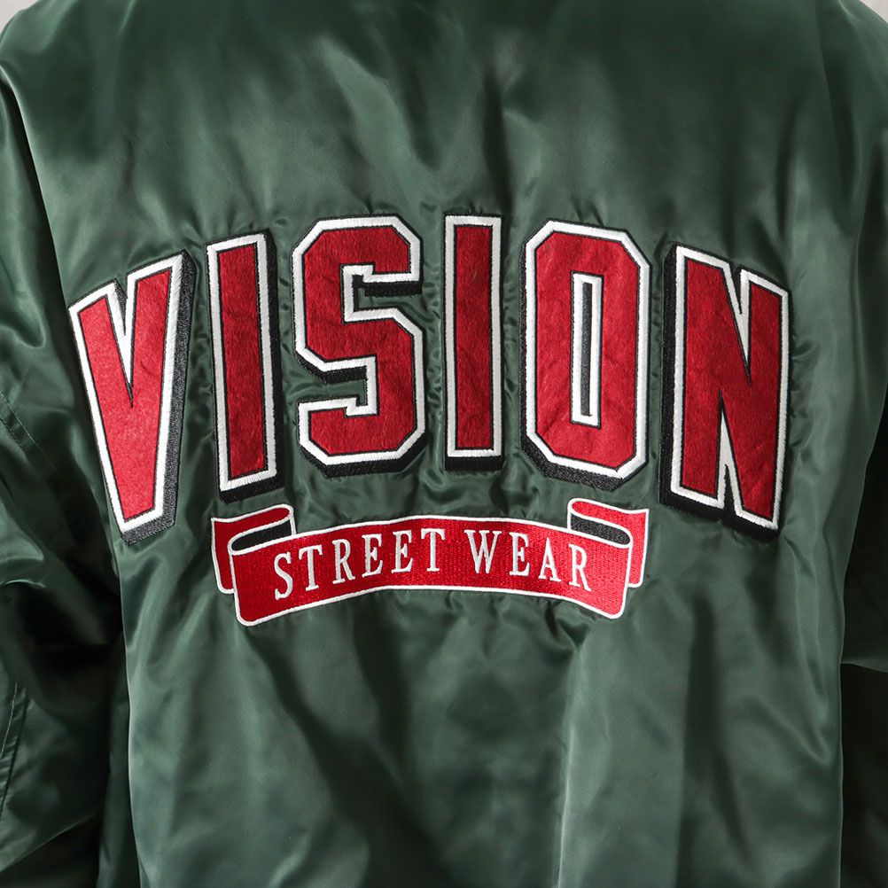 [期間限定価格]VISION STREET WEAR 中綿サテンブルゾン メンズ商品サムネイル-17