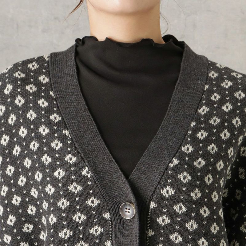 [期間限定価格]Howdy Marie ジャガードニットカーディガン レディース商品画像-9