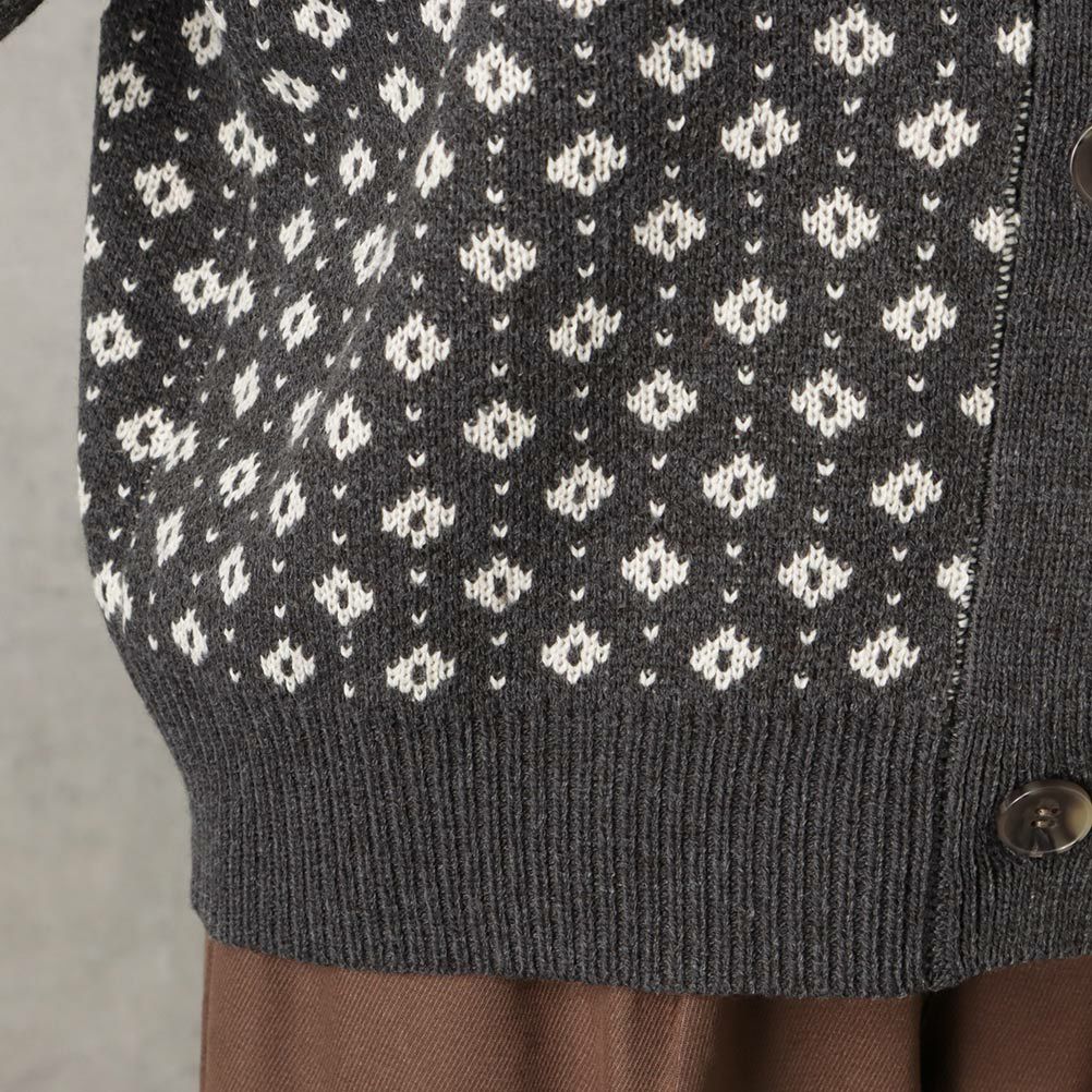 [さらに50%OFF]Howdy Marie ジャガードニットカーディガン レディース商品サムネイル-12