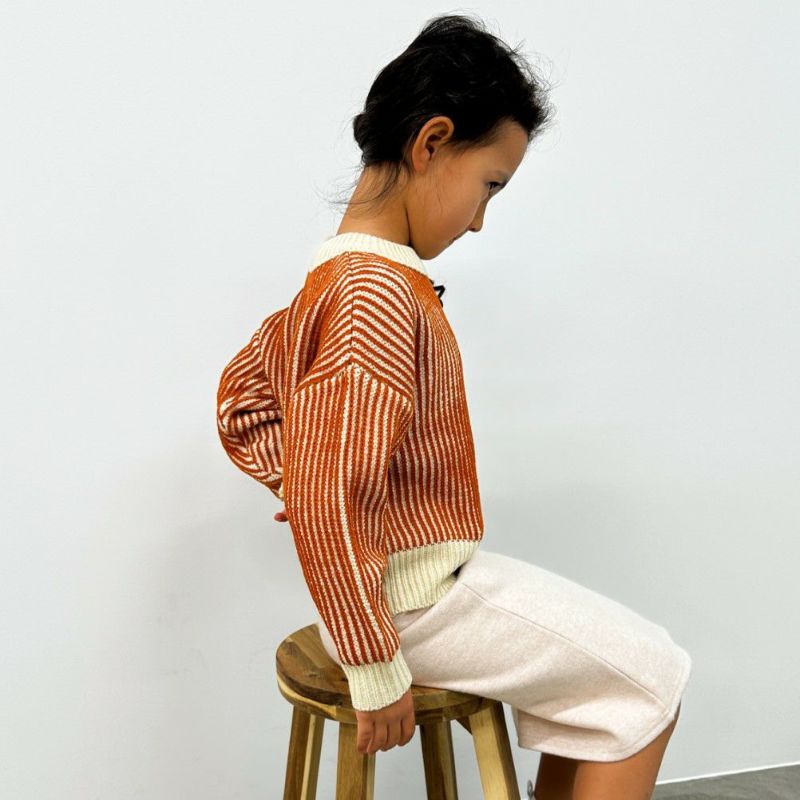 GOOD CREW ストライプニットプルオーバー キッズ商品画像-6