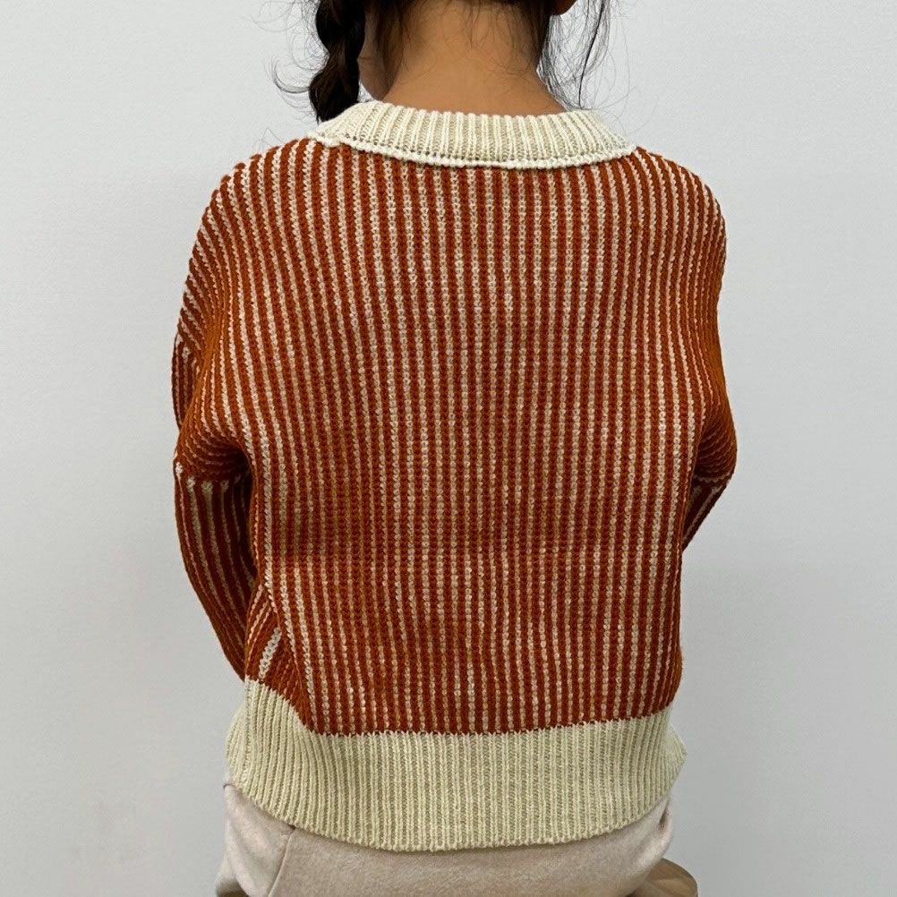 GOOD CREW ストライプニットプルオーバー キッズ