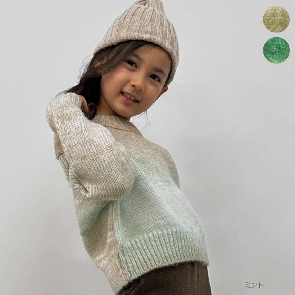 GOOD CREW グラデーションニット キッズ商品サムネイル-1