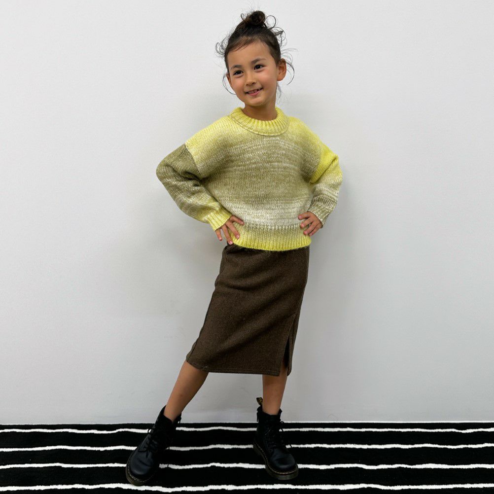 [さらに50%OFF]GOOD CREW グラデーションニット キッズ商品画像-9