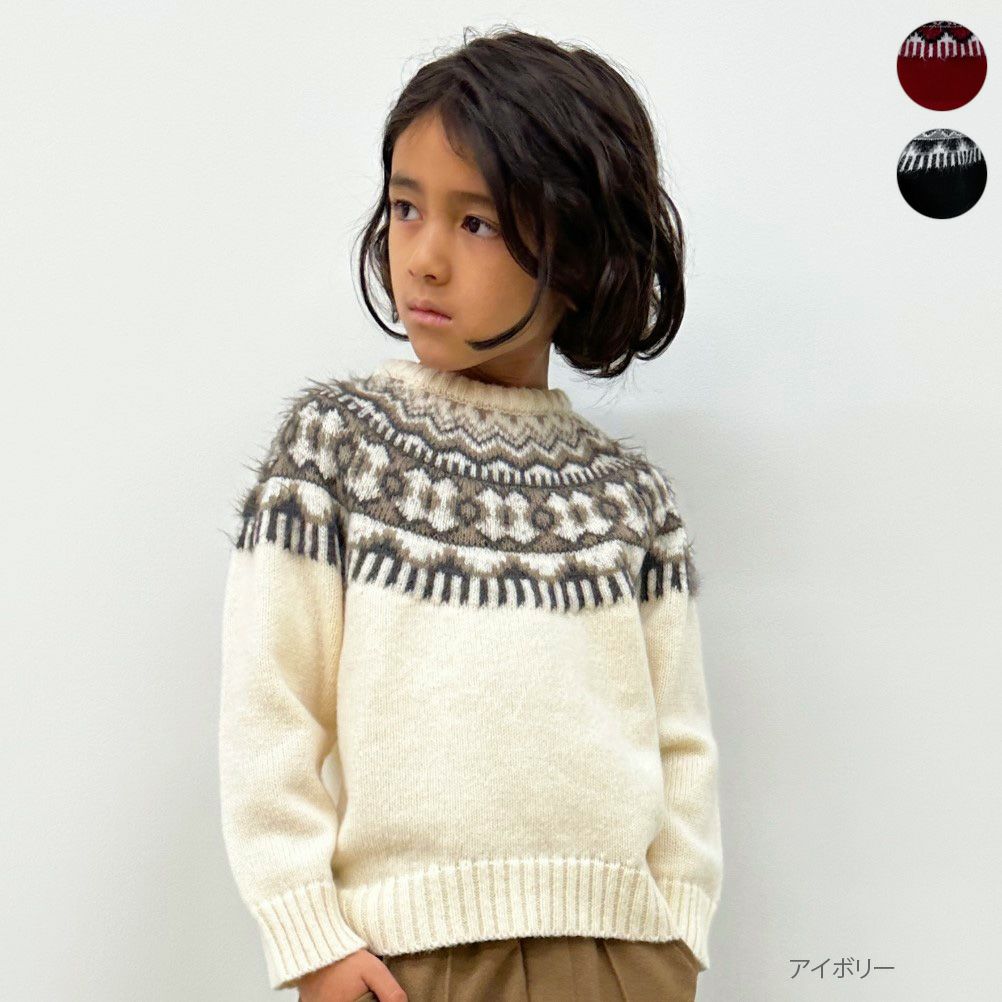 GOOD CREW ノルディックニット キッズ商品サムネイル-2