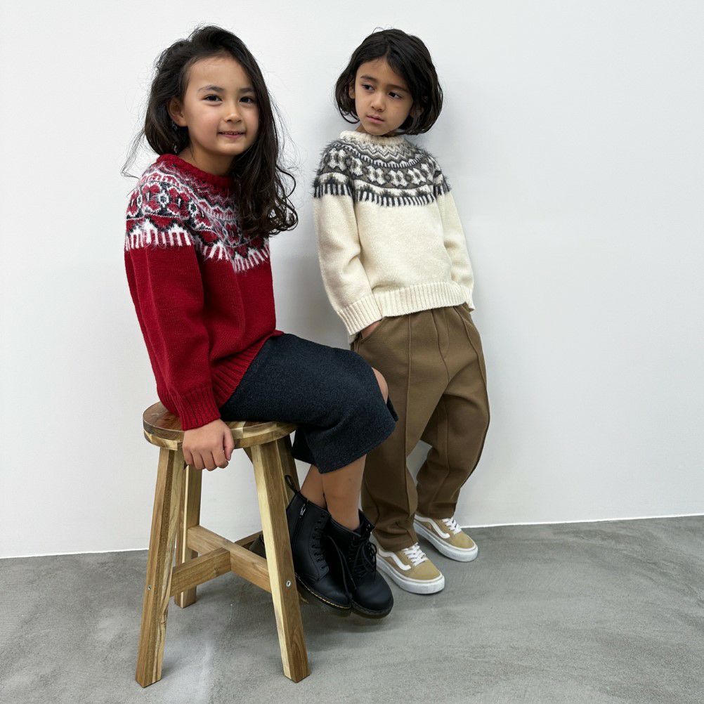 GOOD CREW ノルディックニット キッズ商品サムネイル-12