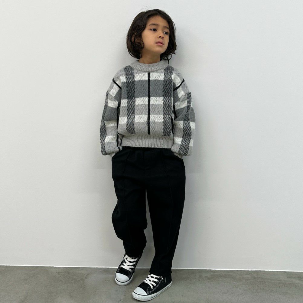 GOOD CREW チェックニット キッズ商品サムネイル-4