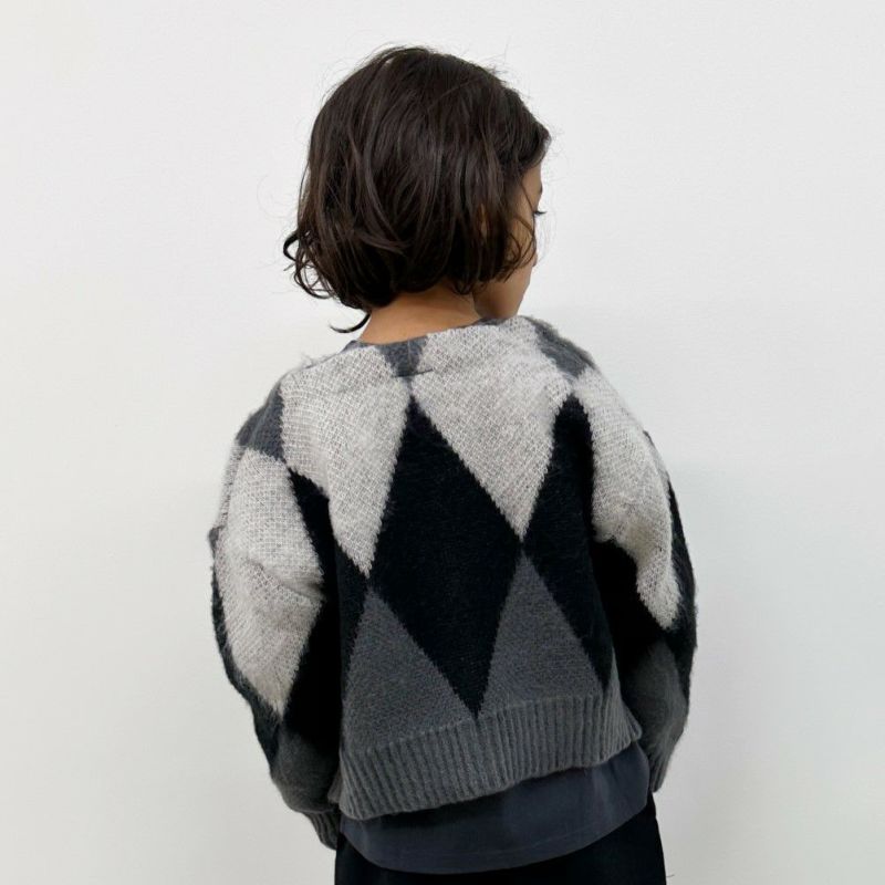 [期間限定価格]GOOD CREW アーガイルVネックカーディガン キッズ商品画像-7