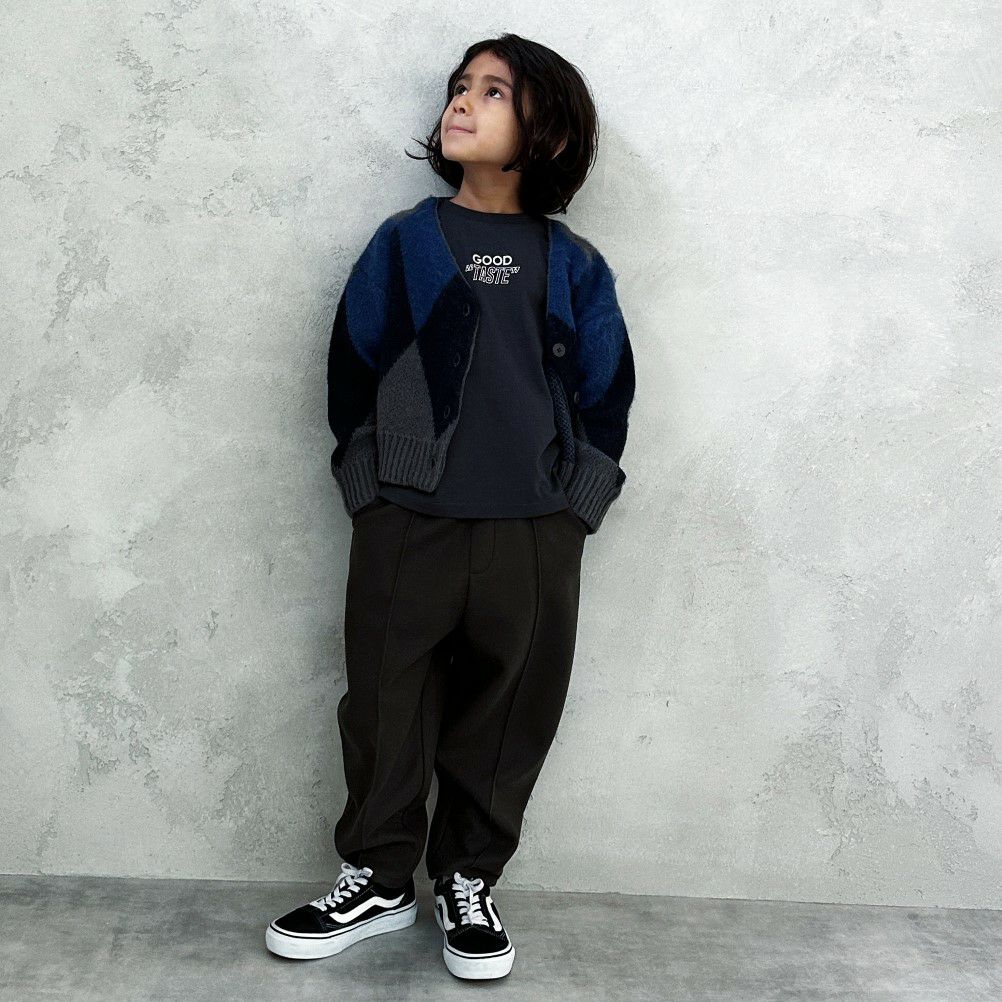GOOD CREW アーガイルVネックカーディガン キッズ