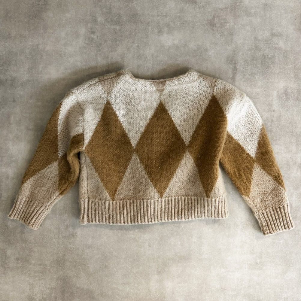 GOOD CREW アーガイルVネックカーディガン キッズ