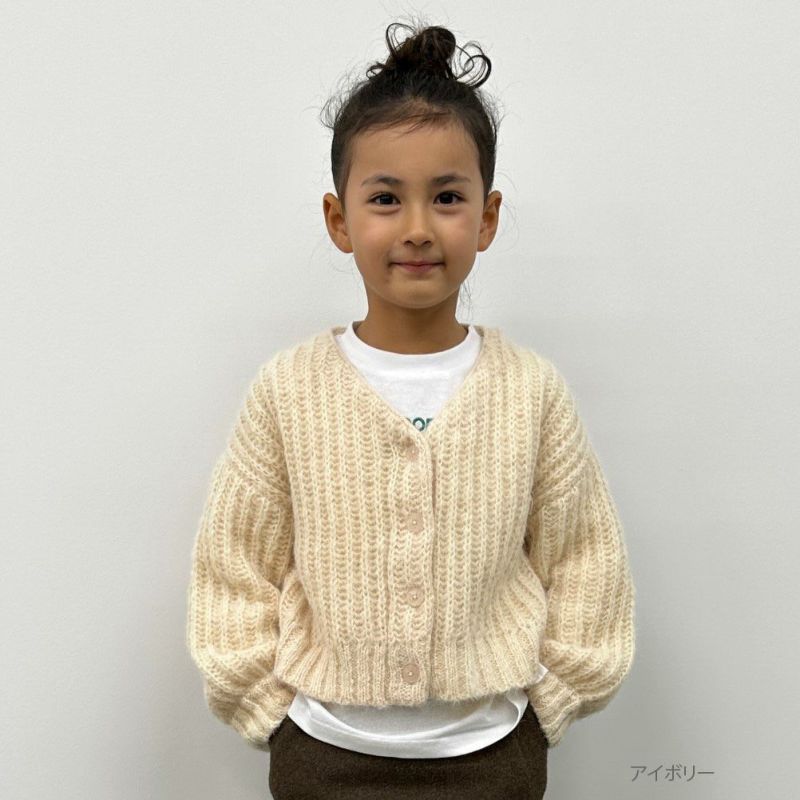 GOOD CREW モヘアVネックカーディガン キッズ商品画像-2