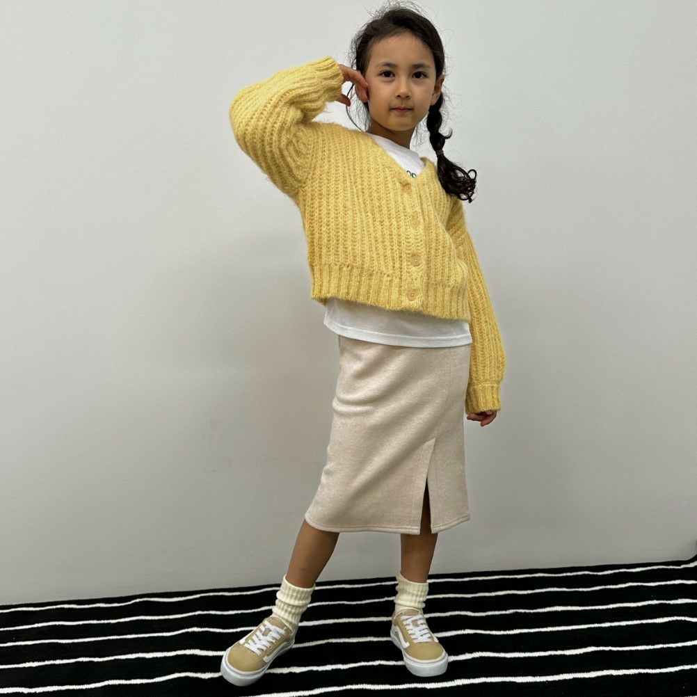 GOOD CREW モヘアVネックカーディガン キッズ