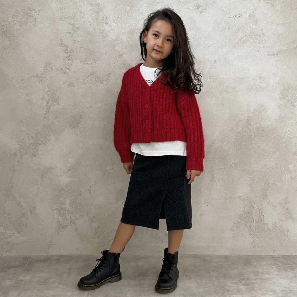 GOOD CREW モヘアVネックカーディガン キッズ