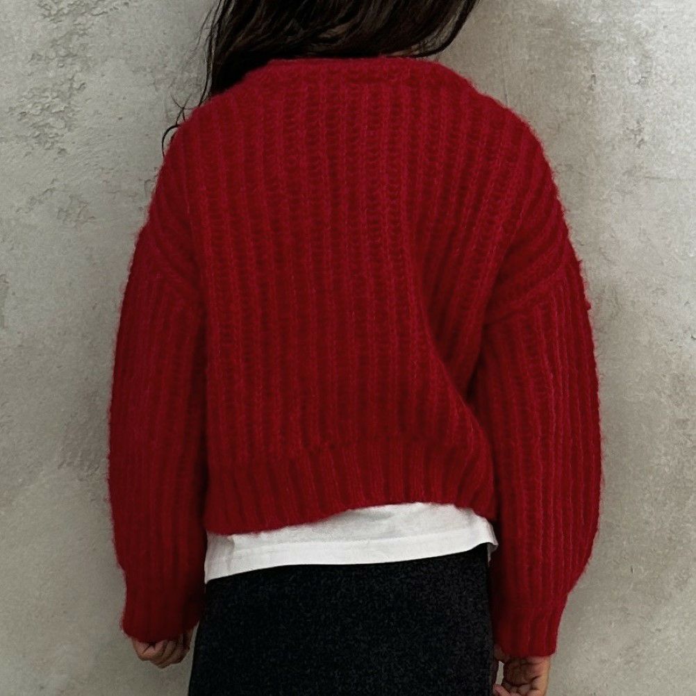 GOOD CREW モヘアVネックカーディガン キッズ