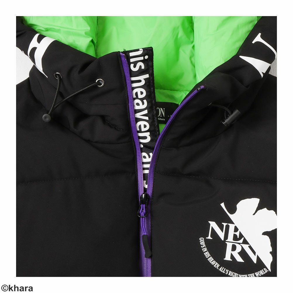 EVANGELION エヴァンゲリオン 中綿ジャケット メンズ 