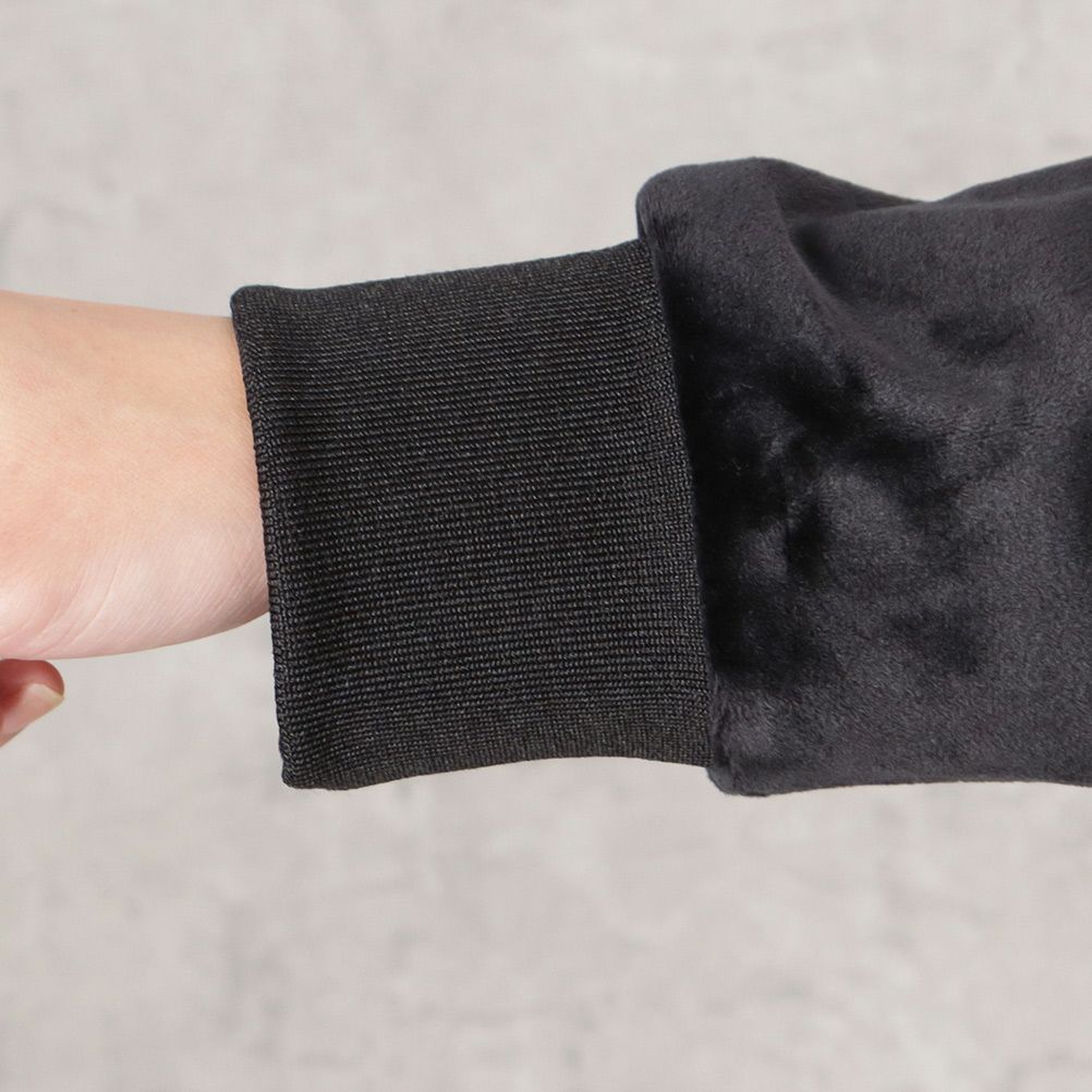 [期間限定価格]【オンラインストア限定】CREALY ベロアフルジップパーカー メンズ商品サムネイル-9