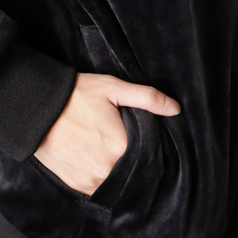【オンラインストア限定】CREALY ベロアフルジップパーカー メンズ商品画像-11