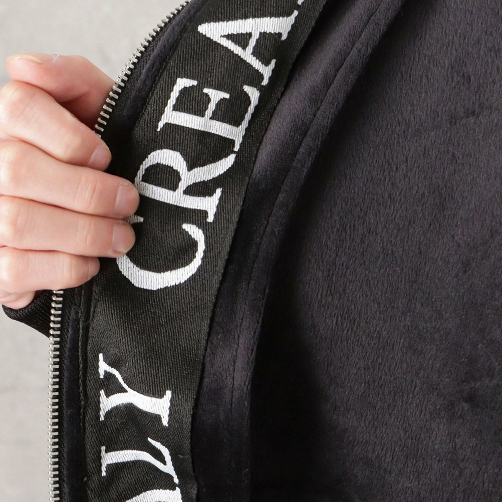 【オンラインストア限定】CREALY ベロアフルジップパーカー メンズ商品サムネイル-13