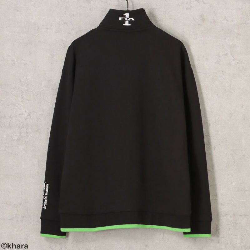 EVANGELION エヴァンゲリオン ハーフジップスウェット メンズ商品画像-5
