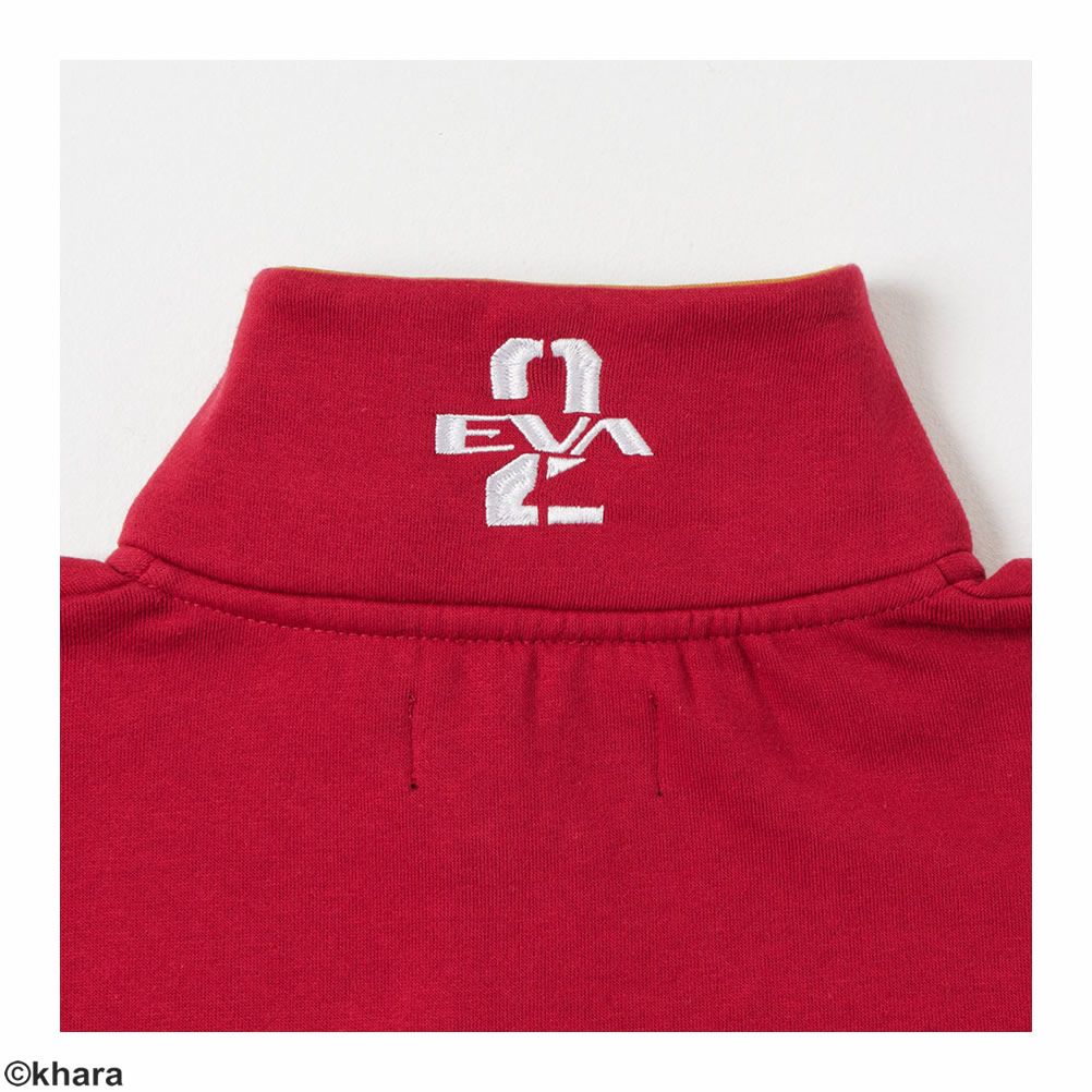 【ドローバッグをプレゼント】EVANGELION エヴァンゲリオン ハーフジップスウェット メンズ