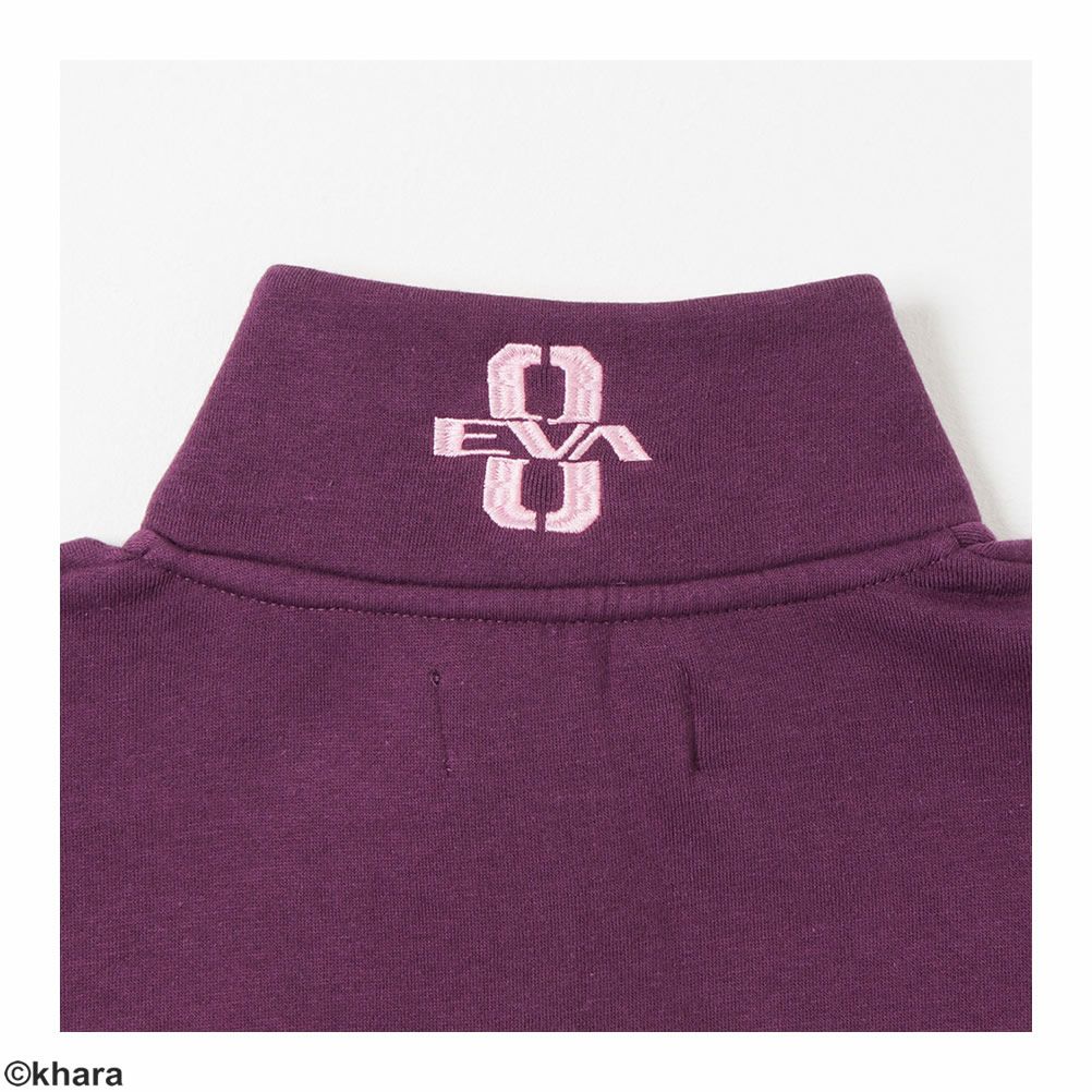 【ドローバッグをプレゼント】EVANGELION エヴァンゲリオン ハーフジップスウェット メンズ