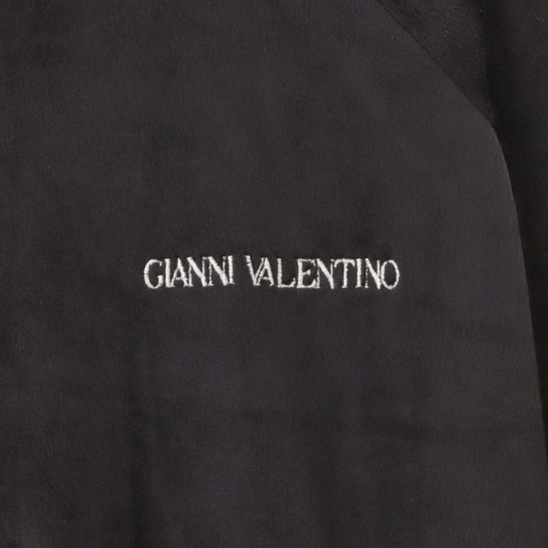 GIANNI VALENTINO ベロアトラックジャケット メンズ