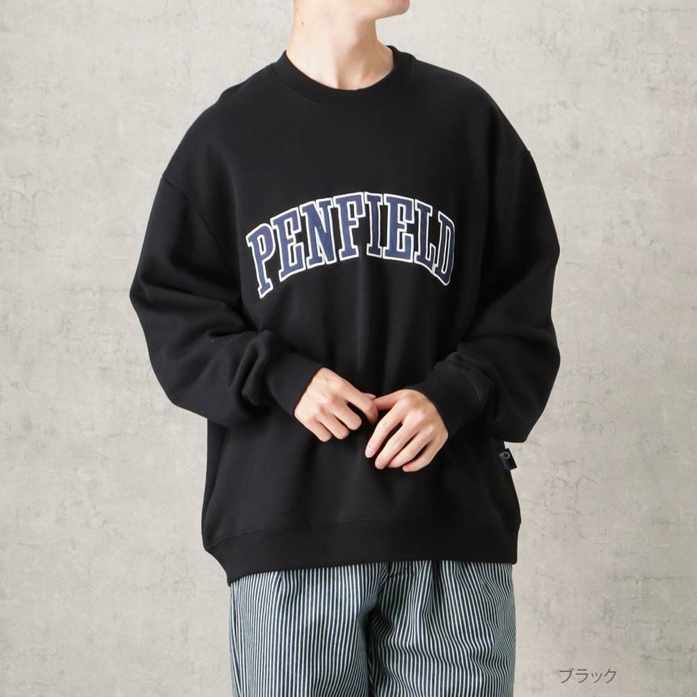 Penfield カレッジロゴワッペントレーナー メンズ