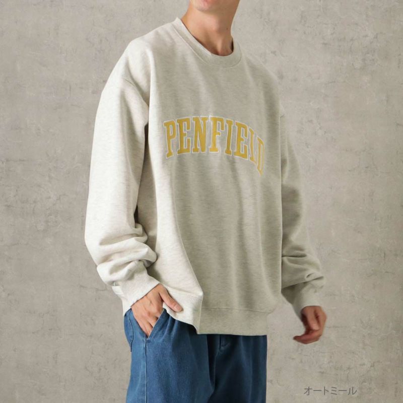 【オンラインストア限定】Penfield カレッジロゴワッペントレーナー メンズ商品画像-2