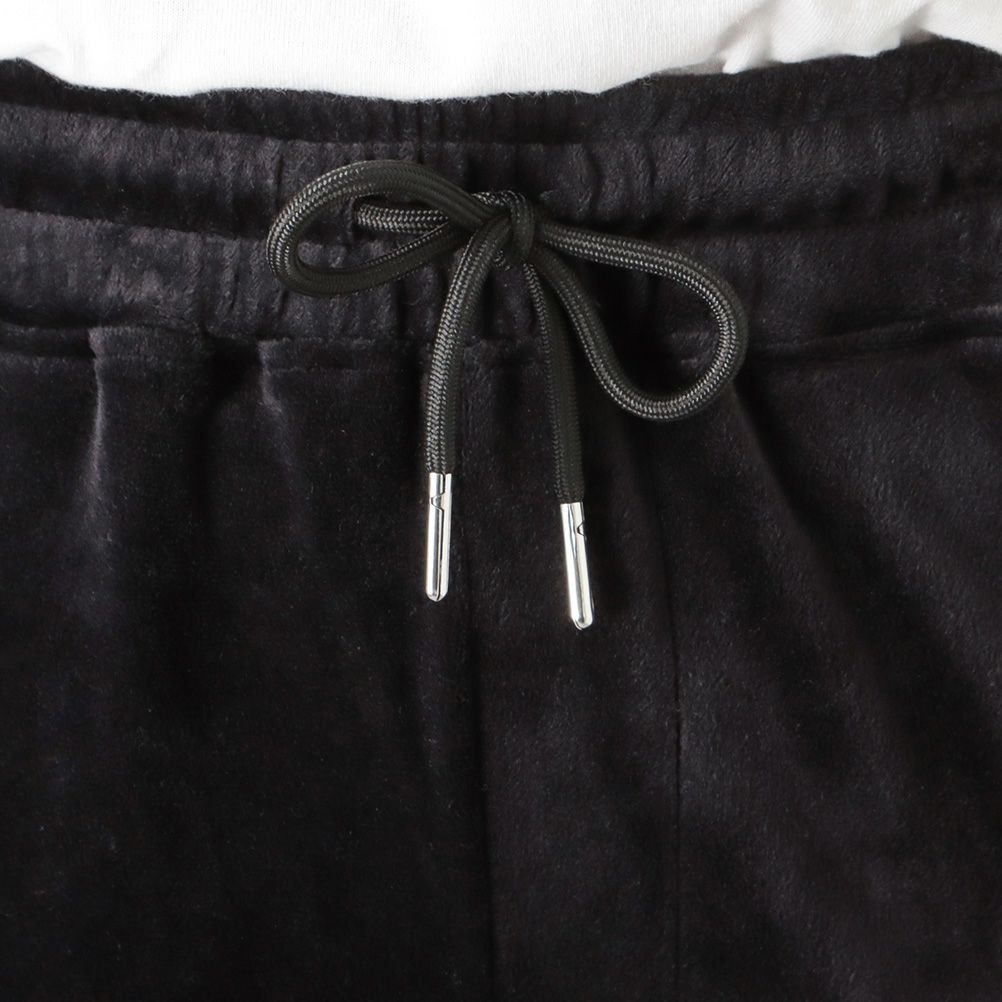 CREALY テープベロアジョガーパンツ メンズ