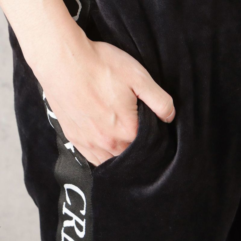 【オンラインストア限定】CREALY テープベロアジョガーパンツ メンズ商品画像-9