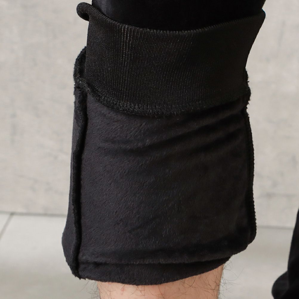 CREALY テープベロアジョガーパンツ メンズ