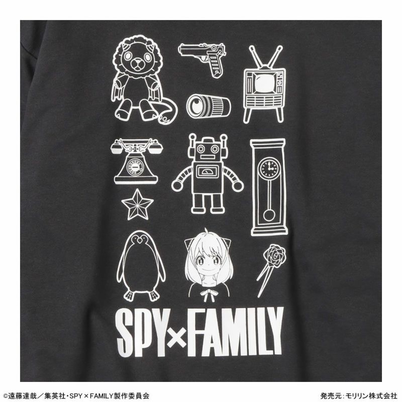 SPY×FAMILY スパイファミリー アイコンモノトーントレーナー メンズ