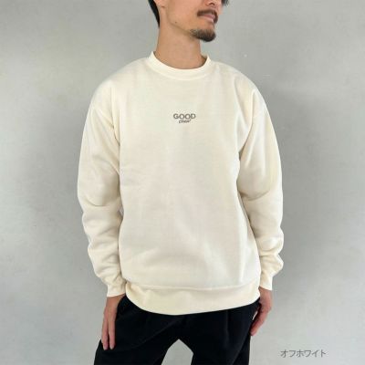 GOOD CREW  刺繍スウェット メンズ
