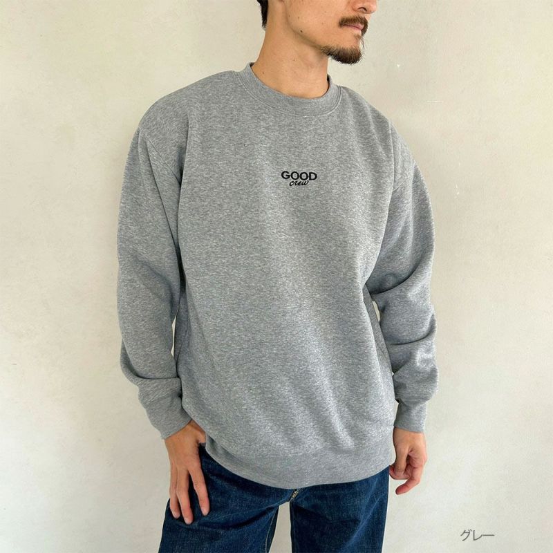 [期間限定価格]GOOD CREW  刺繍スウェット メンズ商品画像-6