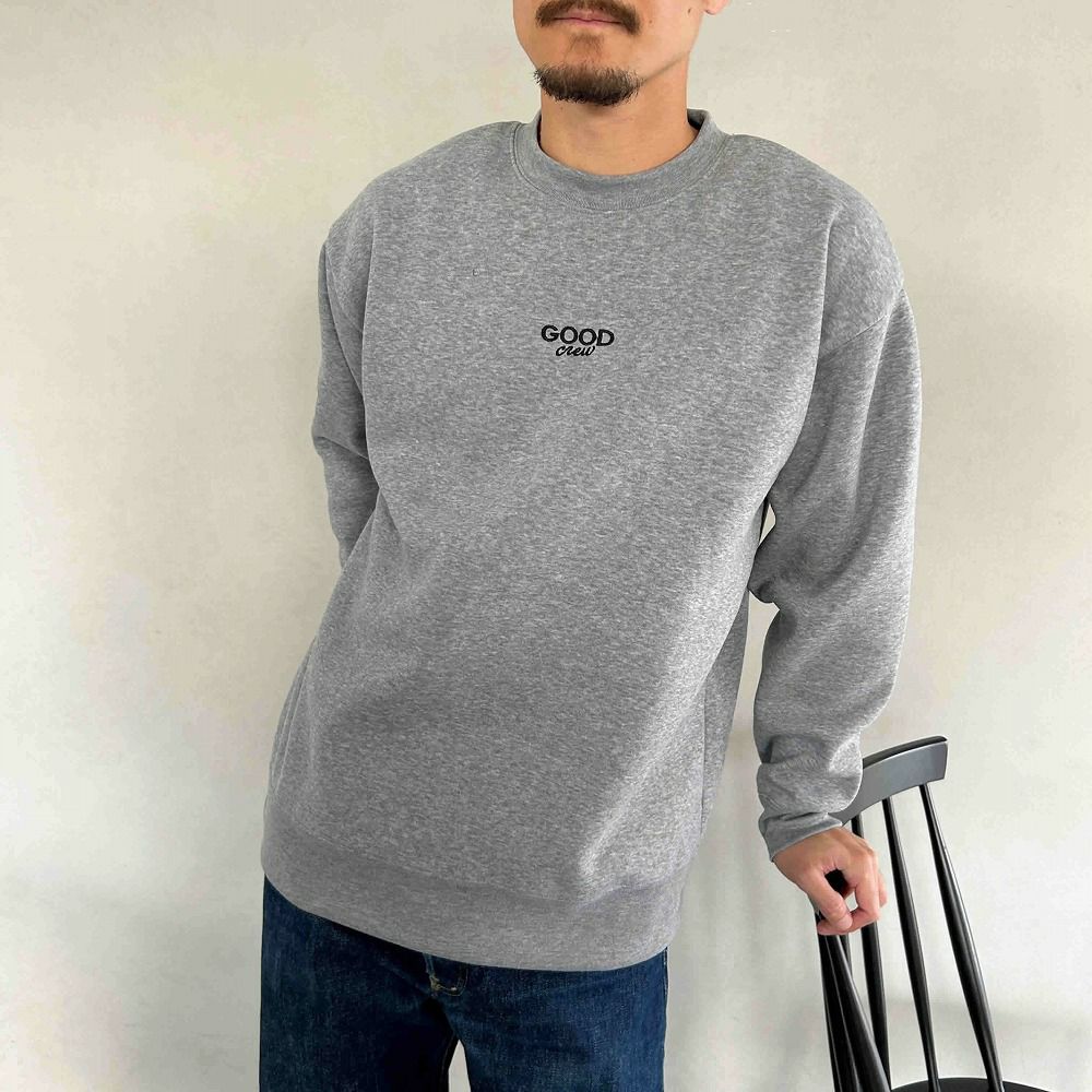GOOD CREW 刺繍スウェット メンズ