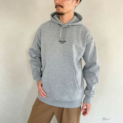 GOOD CREW  刺繍スウェットパーカー メンズ